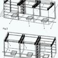 Imagen de 'Mueble con al menos dos secciones de mueble desplazables de forma…'
