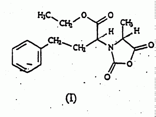 PROCEDIMIENTO PARA PREPARAR N-CARBOXIANHIDRIDO DE N-(1-(S)-ETOXICARBONIL-3-FENILPROPIL)-L-ALANINA.