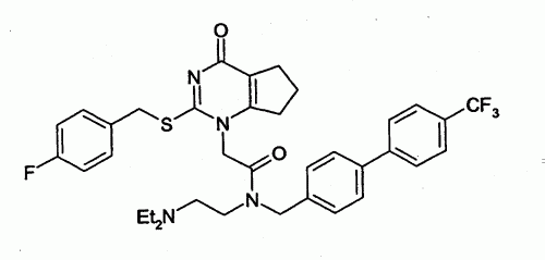 DERIVADO DE PIRIMIDIN-4-ONA INHIBIDOR DE LDL-PLA2.