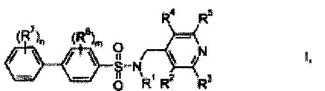 BIFENIL-N-(4-PIRIDIL) METILOSUFONAMIDAS.