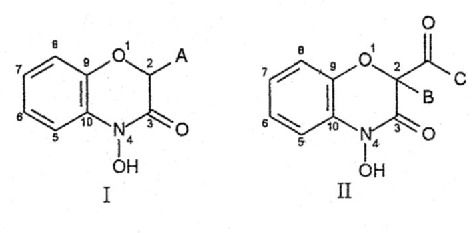 DERIVADOS 2-ALQUIL-2H-1, 4-BENZOXACIN-3(4H)-ONA Y 2-ALCOXICARBONIL-2H-1,4-BENZOXACIN-3(4H)-ONA, CON ACTIVIDAD FITOTOXICA.