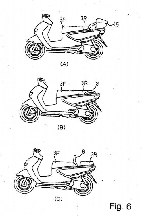 Ilustración 2 de la Galería de ilustraciones de DISPOSITIVO DE ASIENTO EN TÁNDEM PARA VEHÍCULO