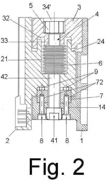 Ilustración 5 de la Galería de ilustraciones de Articulación con pre-tara, para giro controlado y multiposicionable entre los elementos del soporte portador de los espejos retrovisores en autocares y similares