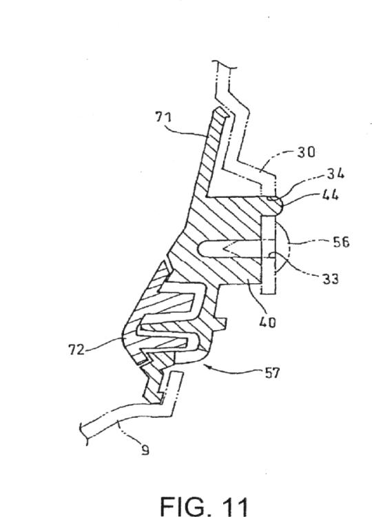 Ilustración 2 de la Galería de ilustraciones de ESTRUCTURA DE MONTAJE DE INTERMITENTE DE DIRECCIÓN