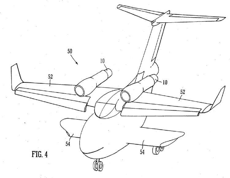 Ilustración 15 de la Galería de ilustraciones de TURBORREACTGOR DE DOBLE FLUJO PARA AVIÓN STOL (DE DESPEGUE Y ATERRIZAJE CORTOS)