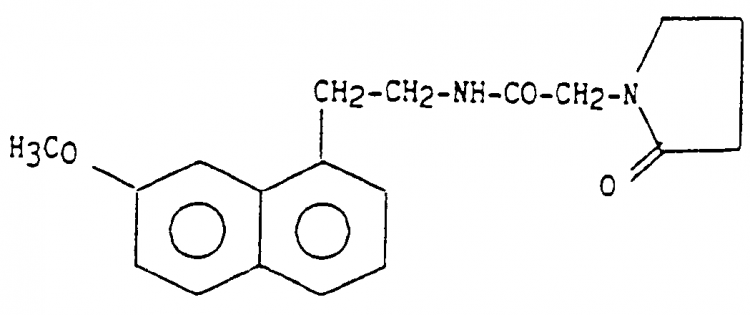 NUEVOS DERIVADOS DE 1-ALCOXI-(2-ACILAMINO-ETIL)-NAFTALENOS Y SU