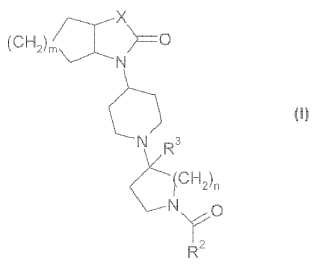 Derivados de piperidina como agonistas de receptores muscarínicos.