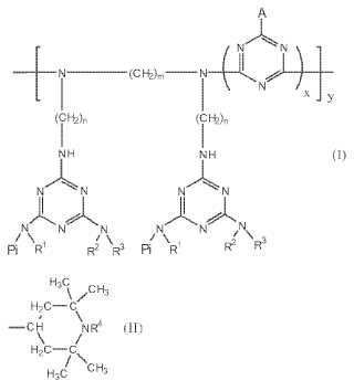 Aminas impedidas estéricamente y utilización de las mismas como estabilizantes de polímeros.