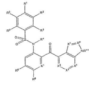Heteroaril piridil y fenil bencenosulfonamidas condensadas como moduladores de CCR2 para el tratamiento de la inflamación.