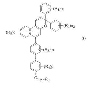 3H-nafto[2,1-b]piranos como tintes fotocrómicos dicroicos y artículo óptico que los contiene.