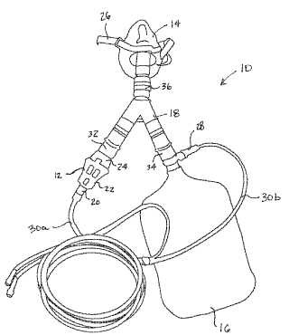 Dispositivo médico y método para la inhalación de un fármaco aerosolizado con heliox.