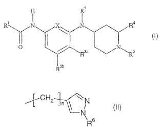 2-Carbonilamino-6-piperidinaminopiridinas sustituidas y 1-carbonilamino-3-piperidinaminobencenos sustituidos como agonistas de 5-HT1F.