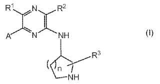 Compuestos 2-heterociclilamino piracinas sustituidas en posición 6 como inhibidores de CHK-1.