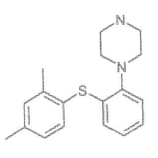 1-[2-(2,4-Dimetilfenilsulfanil)fenil]piperazina como compuesto con recaptación de serotonina combinada con actividad 5-HT3 y 5-HT1A para el tratamiento del deterioro cognitivo.