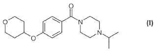 Derivado de piperazina que tiene afinidad por el receptor H3 de histamina.