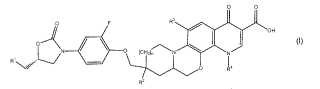 Derivados de 4-(2-oxo-oxazolidin-3-il)-fenoximetileno como agentes antibacterianos.