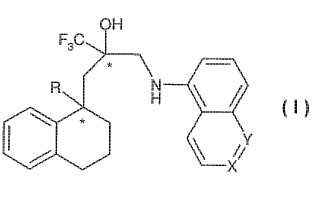 Derivados de tetrahidronaftaleno como moduladores del receptor de glucocorticoides.