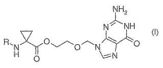 Ésteres de ciclopropanocarboxilato de aciclovir.