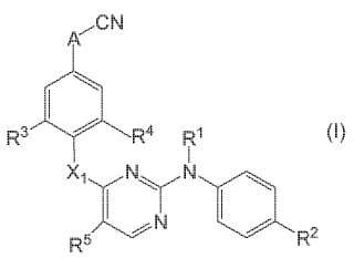 Pirimidinas sustituidas en posición 5 inhibidoras de VIH.