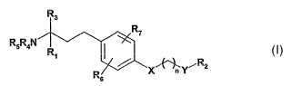 Derivados del amino-propanol como moduladores del receptor esfingosina-1-fosfato.