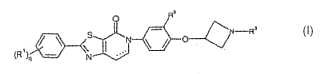Derivados de 5-[4-(azetidin-3-iloxi)-fenil]-2-fenil-5H-tiazolo[5,4-c]piridin-4-ona y su uso como antagonistas del receptor de MCH.