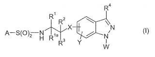 Derivados de indazolil sulfonamida útiles como moduladores de glucocorticoides.