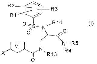 Clorotiofen-amidas como inhibidores de los factores Xa de coagulación y trombina.