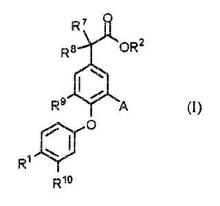 Derivados de ácido fenoxifenilacético 4-sustituido.