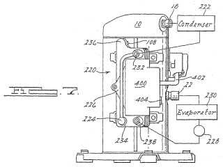 Compresor de espiral con inyección de vapor.