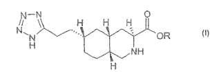Derivados de éster de un ácido DECAHIDROISOQUINOLIN-3-CARBOXÍLICO como analgésicos.