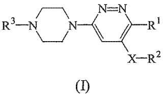6-(1-Piperazinil)-piritazinas sustituidas como antagonistas de receptores 5-HT6.