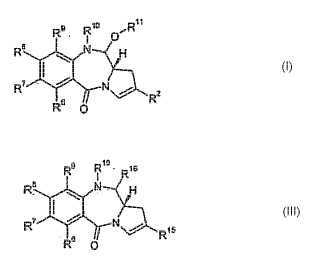 Derivados de 11-hidroxi-5H-pirrolo[2,1-c][1,4]benzodiazepin-5-ona como intermedios clave para la preparación de pirrolobenzodiazepinas sustituidas en C2.