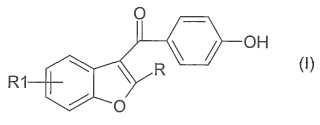 Proceso para la preparación de N-alquil-2(hidroxi-4-benzoil)-3-benzofuranos y compuestos intermedios de los mismos.