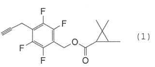 Ciclopropanocarboxilato y composición que lo contiene para el control de plagas y su procedimiento de producción.