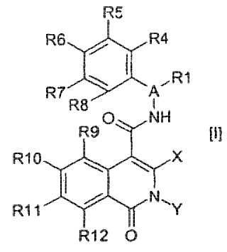 Derivados de isoquinolinona como antagonistas de NK3.