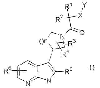 Derivados de 7-azaindol como inhibidores selectivos de la 11-beta-hidroxiesteroide deshidrogenasa de tipo 1.