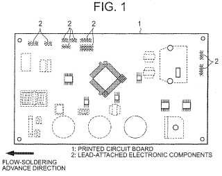 Placa de circuito impreso, método de soldadura de componentes electrónicos y aparato de aire acondicionado con placa de circuito impreso.
