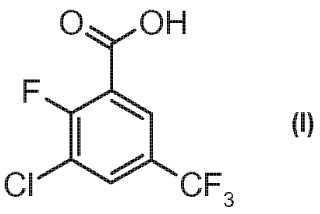 Procedimiento para la preparación de derivados halogenados de ácido benzoico.
