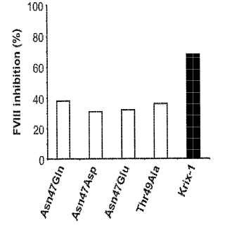 Anticuerpos contra el factor VIII con glucosilación modificada en la región variable.