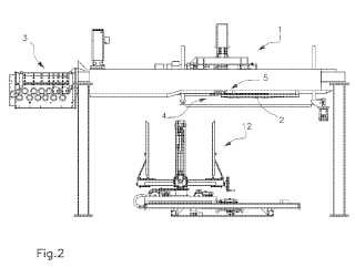 Procedimiento y aparato de fabricación de armaduras en espiral para hormigón armado.