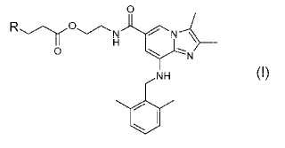 Derivados de imidazopiridinas que inhiben la secreción de ácido gástrico.