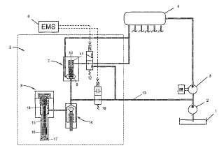 Sistema de inyección de combustible adecuado para combustibles de baja viscosidad.