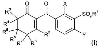 2-(3-Alquiltiobenzoíl)ciclohexanodionas y su utilización como herbicidas.