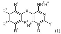 Diaminopirimidinas como moduladores de P2X3 y P2X2/3.