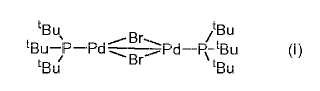 Procedimiento para la preparación de bromuro de tri-terc-butilfosfina paladio(I) dímero.
