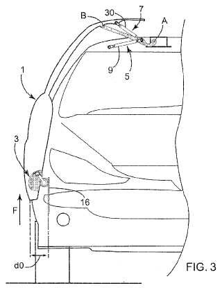 Sistema de puerta para vehículo a motor, en particular para un automóvil.