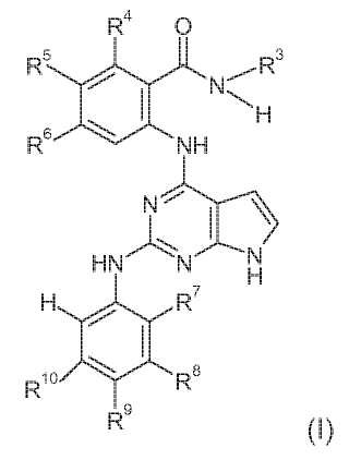 Derivados de 2-[(2-{fenilamino}-1H-pirrolo[2,3-D]pirimidin-4-il)amino]benzamida como inhibidores de IGF-1R para el tratamiento del cáncer.