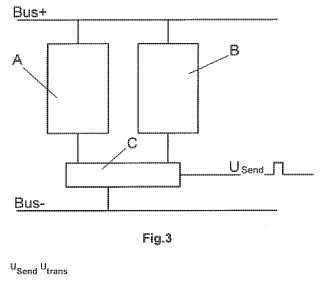Etapa de emisión en un nodo de bus de una red en bus para generar una señal de bit correspondiente a una señal de emisión y procedimiento para generar una señal de bit a partir de una señal de emisión.