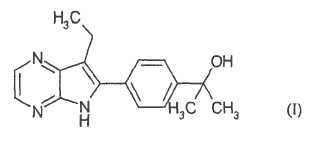 Una pirrolopirazina como inhibidor de Syk-quinasa.
