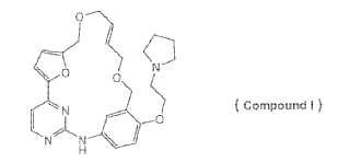 Sal de citrato de 9E-15-(2-pirrolidin-1-il-etoxi)-7,12,25-trioxa-19,21,24-triaza-tetraciclo[18.3.1.1(2,5).1(14)18)]-hexacosa-1(24),2,4,9,14,16,18(26),20,22-nonaeno.